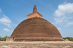 A large Buddhist stupa