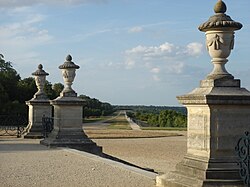 La terrasse vue du Boulingrin.