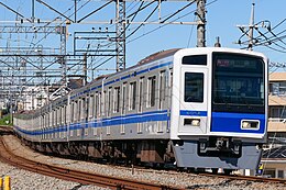 副都心線対応改造後の6155F（アルミ車） （2021年10月20日）