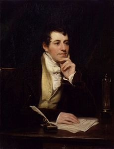 Humphry Davy, 1821