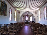 Intérieur de la chapelle.