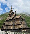 Stabkirche Borgund, Norwegen