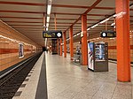 Schillingstrasse är en av de stationer som renoverats under senare år på U5:ans sträcka.