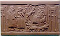 Image 17Domesticated animals on a Sumerian cylinder seal, 2500 BC (from History of agriculture)