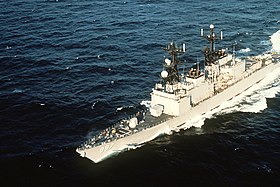 Die USS O’Bannon (DD-987) im September 1990