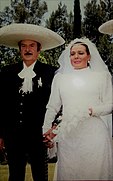 Antonio Aguilar and Flor Silvestre, circa 1990