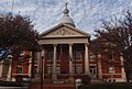 Augusta County Courthouse, relatively high relief, gargoyle heads, etc, i think yes? --doncram, and to me this is "ornamentation, and I suggest NO carpster