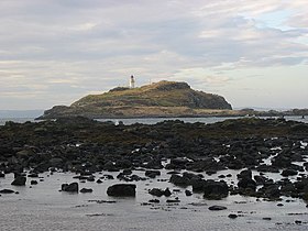 Vue générale de Fidra.