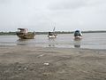 Fishing boat in Kelva beach