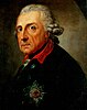 Portrait by Graff of Frederick the Great of Prussia, 1781