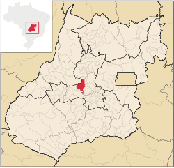 Location in Goiás state