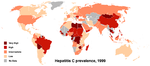 Hepatit C-virusets utbredning 1999