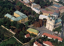 Archiepiscopal palace in Kalocsa, Hungary