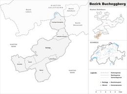 Bucheggberg – Mappa