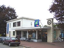 L'ancien bâtiment des voyageurs, encore en service en septembre 2006.