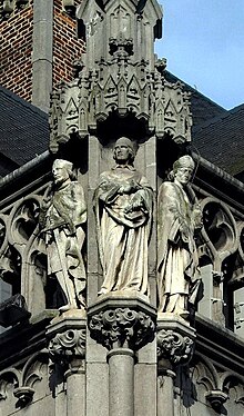 statues des évêques Francon, Rathère et Wazon