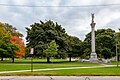 Soldiers' Monument in Library Park