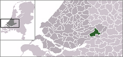 Location of Hoogblokland