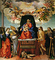 Lorenzo Lotto, Pala di Santo Spirito, 1521