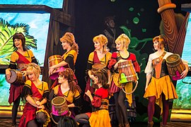 Dancers in Mickey and the Magical Map