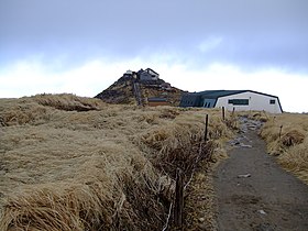 Vue du sommet du mont Gassan.