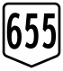 Route 655 shield