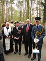 The Ambassador for The Republic of Poland Witold Sobkow at the unveiling in April 2016