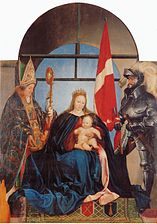 Madonna Solothurn, de Hans Holbein el Joven (1522)