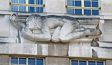 North Wind by Eric Gill