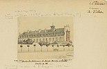Sainte-Périne en 1860 avant sa démolition.