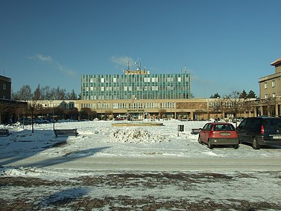 Stochov : l'hôtel de ville.