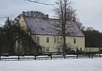 Smedstorps slott, som Hemberg köpte 1820, och därefter kom att ärvas av hans son Fritz Hemberg.