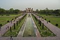 Image 58Mughal-style courtyard garden at Agra Fort. (from History of gardening)