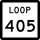 State Highway Loop 405 marker