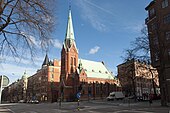 Sankt Georgios kyrka, en grekisk-ortodox kyrka på Östermalm, Stockholm.