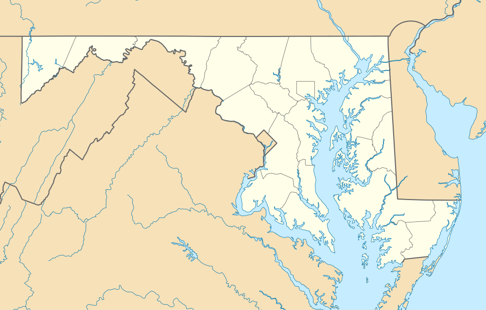 Maryland state parks map is located in Maryland