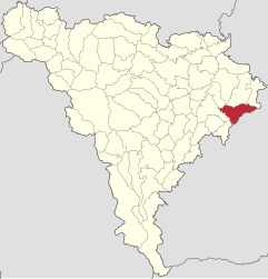 Location in Alba County