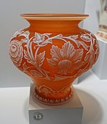 Vase, probably Thomas Webb & Sons, England, 1880–1900, Portland Museum of Art