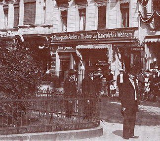 Joop workshop at Nr.8 in 1907