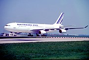 エアバスA340-200（エールフランス・アジー）