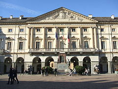 Hôtel de ville d'Aoste, Vallée d'Aoste, Italie.