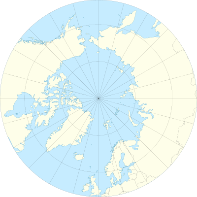 Location map Arctic