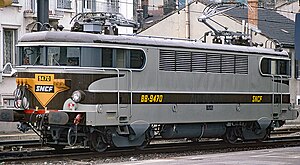 Picture of electric locomotive