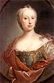 Portrait of Maria Theresa.