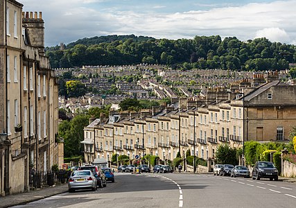 Georgian architecture of Bath, by Diliff