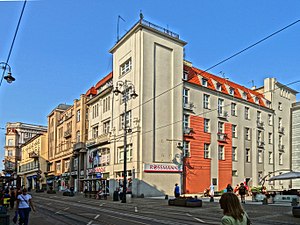 Tenement Ernst Mix from Gdańska Street