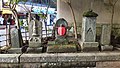 Statues outside the temple