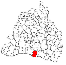 Location in Dolj County