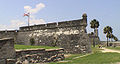 Castillo de San Marcos (1695) en San Agustín (1565)