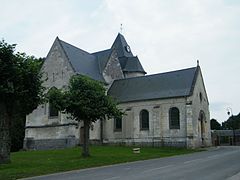 L'église Saint-Martin.